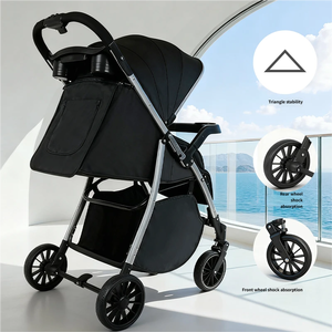 Có thể gập lại Xe đẩy em bé với ghế xe và cái nôi Oxford Chất liệu du lịch hệ thống - Product Image 2