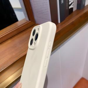 Vendita di colore solido 100% liquido magnetico Silicone custodia protettiva per iphone 15 16 17 Pro Max - Product Image 4