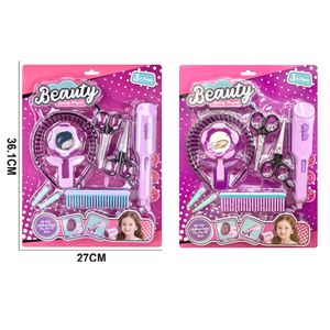 Ensemble de jouets de <span class=keywords><strong>salon</strong></span> de coiffure et de <span class=keywords><strong>maquillage</strong></span> BaoHan Princess pour filles de 2 à 9 ans, comprend des jeux de <span class=keywords><strong>salon</strong></span> de coiffure factices en plastique - Product Image 2
