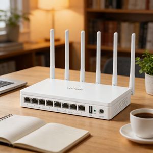 Routeur VPN Gigabit 2.5G T.<span class=keywords><strong>P</strong></span>-<span class=keywords><strong>LINK</strong></span> TL-R5408M avec prise en charge EasyMesh, routeur réseau avec 2.5G WAN, 8 ports Gigabit - Product Image 1