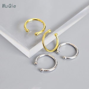 Wuqie 2020 Semplici Orecchini Set No Piercing Dell'orecchio Dell'involucro <span class=keywords><strong>Gioielli</strong></span> In Argento Placcato Oro Del Polsino Dell'orecchio - Product Image 3