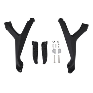Reposapiés Trasero para Motocicleta TCMT Plateado/Negro Arena, Compatible con Ducati 899 959 1199 1299 Panigale, Kit de Reposapiés para Pasajero XF-075 - Product Image 5