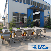 Crible vibrant linéaire haute capacité et résistant à l'usure pour ligne de production de sable de dolomite et de quartz
