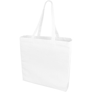 Odessa 220G/m² cotone Tote Bag eco-friendly di medie dimensioni su tela con manico lungo stampato Logo lettera modello per regali - Product Image 1