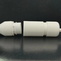 Vente en gros PA6 blanc 8P8C RJ45 connecteur extérieur étanche CCTV caméra accessoires pour la mise en réseau