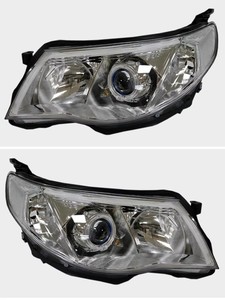 Fari LED Completi Personalizzati per Subaru <span class=keywords><strong>Forester</strong></span> 2009-2012, Gruppo Luci Anteriori Laser con Occhio del Diavolo, Occhio d'Angelo e Luci Diurne - Product Image 4