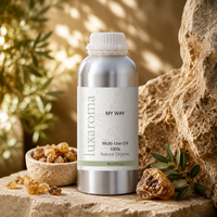 Huile de Myrrhe Multi-Usages 100% Pure et Naturelle Distillée à la Vapeur pour Massage, Soins de la Peau, Fabrication de Savon, Aromathérapie, Diffuseur, Parfum Résiné