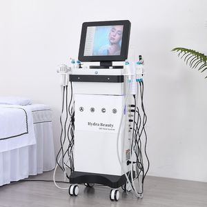 Hydro Diamond Microdermabrasion 14-in-1 Standing ABS Touchscreen Rechargeable Skin Rejuvenation Facial Machine EU/UK - Product Image 6