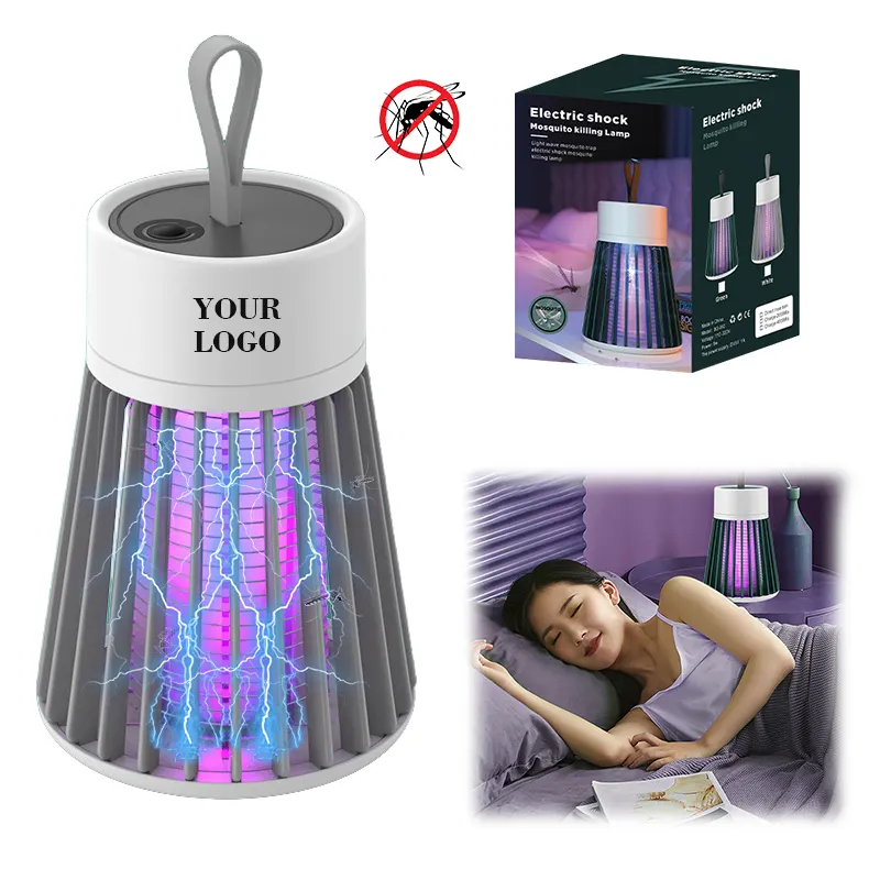 Xách tay led côn trùng bẫy usb sạc điện muỗi killer đèn bug zapper ánh sáng chống muỗi