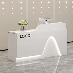 Minimalist Modern Cash Register Desk for Clothing Store Beauty <b>Salon</b> - Product Image 3