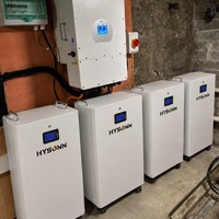 Batterie domestique haute capacité Hysonn 51.2V 314Ah 16.07kWh LiFePO4 pour armoire murale, idéale pour la sauvegarde photovoltaïque et les commandes en gros pour entrepreneurs