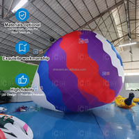 Modèle de ballon à air chaud gonflable géant personnalisé, ballon décoratif gonflable pour la promotion commerciale, publicité extérieure