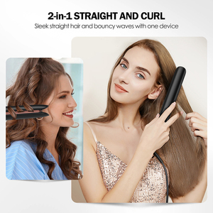 Ionic <strong>Hair</strong> <strong>Straightener</strong> Curler Keratin Treatment <strong>Hair</strong> Flat Irons for Frizzy <strong>Hair</strong> Recovers Damage Straightening Iron - Product Image 2