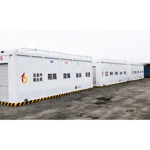 Réservoir de stockage de carburant mobile, conteneur anti-explosion, <span class=keywords><strong>station</strong></span>-service conteneurisée montée sur châssis - Product Image 5