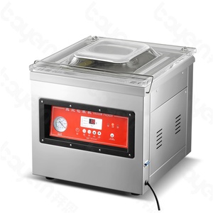 DZ-400 Factory Wholesale Price Commercial Semi Auto Mini Desktop <b>Sealer</b> Vacuum Packaging <b>Machine</b> for Food Rice Meat Fish - Product Image 4