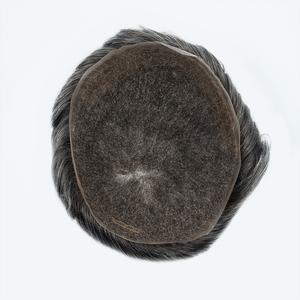 Hair System <b>Men</b> Swiss Lace Toupee 100% Remy Human Hair Full Swiss Lace <b>Wig</b> <b>Men</b> Hair Toupee Hair Replacement Systems - Product Image 4