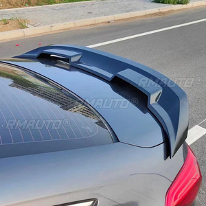 Kit carrosserie pour Honda Civic 11e génération 2022, spoiler de coffre arrière, aspect fibre de carbone, style sport, spoiler de toit arrière, accessoires de voiture - Product Image 2