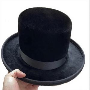 <span class=keywords><strong>Cappello</strong></span> Hasidico <span class=keywords><strong>Borsalino</strong></span> in Pelliccia di Coniglio per <span class=keywords><strong>Uomo</strong></span>, Stile Fedora Casual da Esterno, Ispirazione Ebraica - Product Image 5