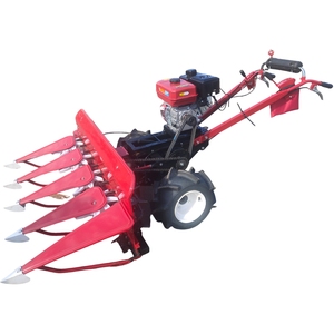 Machine de coupe à essence autopropulsée, moissonneuse 4 rangs avec boîte de vitesses à double différentiel intégrée pour foin agricole - Product Image 1