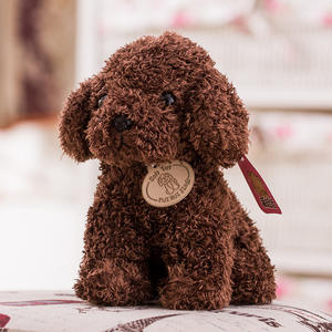 Groothandel Pluche Teddy Hond Knuffel Huisdecoratie Kinderen Verjaardagscadeau Zachte Teddy Kleine Hond Met Doek Pop - Product Image 3