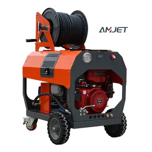 Amjet Rioolreinigingsmachine, Geschikt Voor Het Reinigen Van 50-300Mm Een Kleine Handmatige Pijpleidingreinigingsmachine