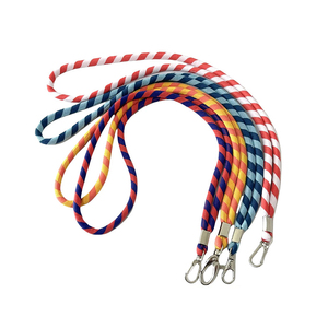 Personalized Custom Rope Mobile Phone Lanyard Polyester Cord Round Universal Cell Phone Neck Strap