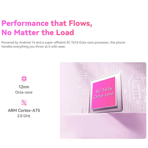 Cubot <span class=keywords><strong>A30</strong></span> Android 14 Smartphone Design double écran 6 Go de RAM + 128 Go de ROM 6.745 pouces 90Hz Display 5100mAh 48MP Main Camera Face ID - Product Image 3