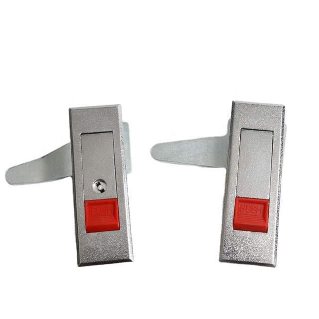 MS603 Switchboard Cabinet Electrical Cabinet Panel Latch Zinc Alloy Lock Handle Door Big Panel Flat Lock