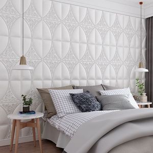 Adhesivo de espuma ladrillo Peel and Stick papel pintado paneles de <span class=keywords><strong>pared</strong></span> pegatinas de <span class=keywords><strong>pared</strong></span> 3D decoración del hogar XPE azulejo de <span class=keywords><strong>pared</strong></span> de espuma - Product Image 5