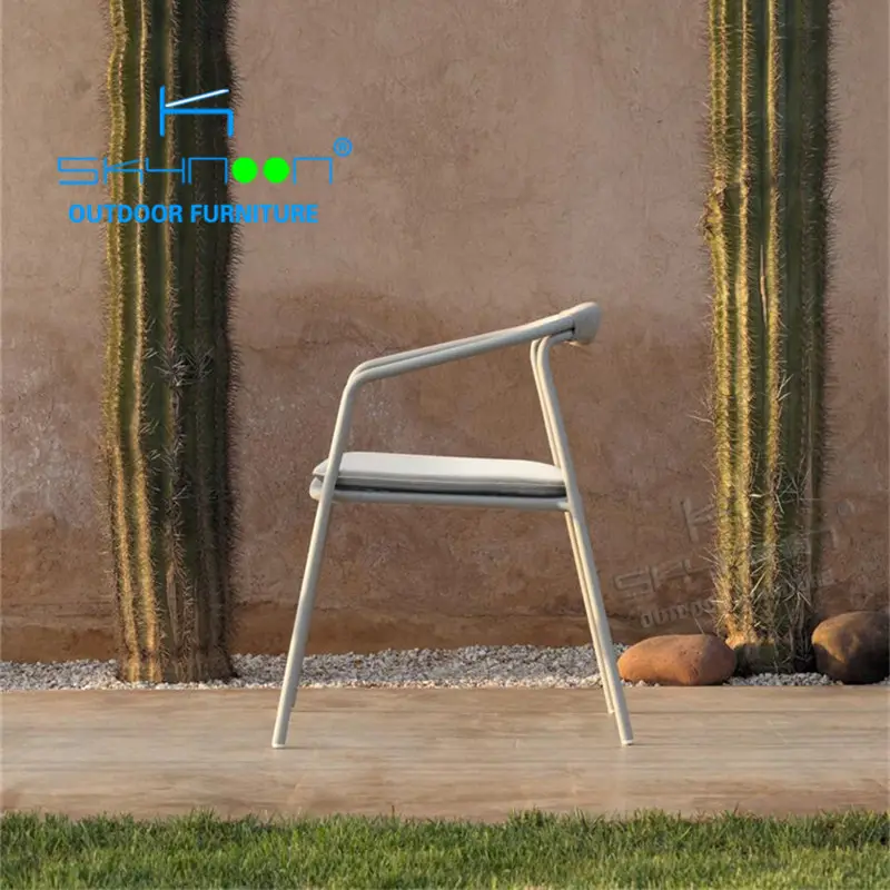 Nuova sedia in corda di Design a buon mercato foshan migliore sedia all'ingrosso in legno e sedile in corda sedia da giardino di alta qualità (71118A)