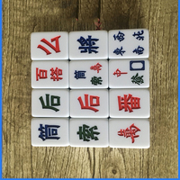Tuiles de Mahjong personnalisées de haute qualité 136/144, Mahjong du Vietnam avec emballage en boîte en aluminium, cadeaux