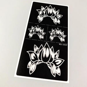 Commercio all'ingrosso riutilizzabile Stencil per <span class=keywords><strong>tatuaggio</strong></span> autoadesivo trasferisce schermo di seta a rete Micro-rete-funzione temporanea - Product Image 1