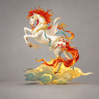 Décoration lumineuse LED Cheval Volant pour festivals, expositions, décors de scène et vitrines