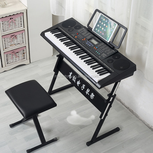 YONGMEI strumento musicale pianoforte 61 tasti pianoforte digitale portatile elettronico digitale tastiera di pianoforte con bluetooth Connect - Product Image 1