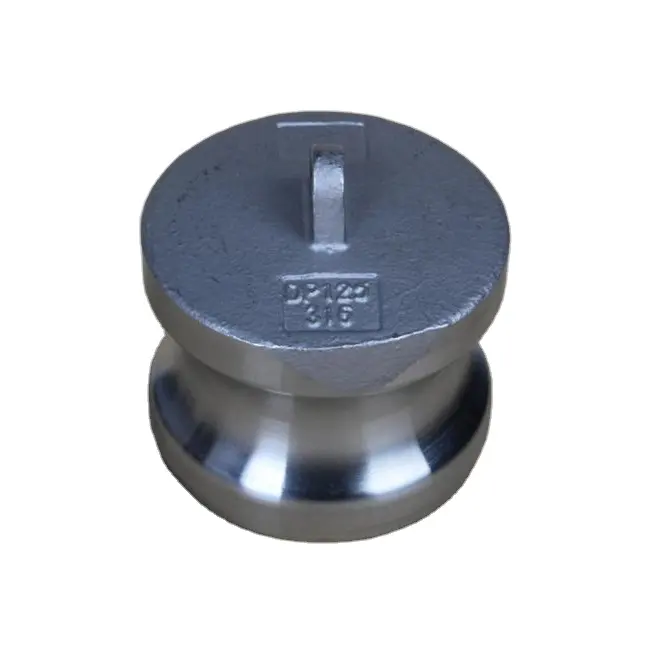Coupler kunci cam 1/2 "-6", klem selang kopling fleksibel baja tahan karat