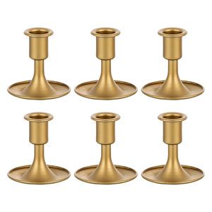 Portacandele in Ferro Stile Europeo Vintage Romantico Ornamento Decorativo per <span class=keywords><strong>Tavolo</strong></span> <span class=keywords><strong>da</strong></span> Pranzo Accessorio per Fotografia Matrimoniale - Product Image 2