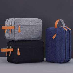 Kation Double Compartiments Spacieux Trousse à Cosmétiques Trousse de Toilettage Essentielle pour Voyage d'Affaires Trousse de Toilette de Voyage pour Hommes - Product Image 2