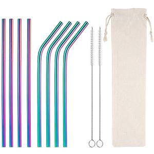 Drinking Straws Amazon Hot Sell Eco Reusable Drinking Straws Stainless Steel