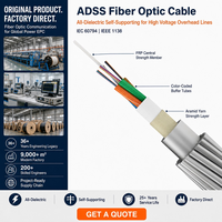 Cable Compuesto de Fibra Óptica OPGW para Instalación Aérea y Terrestre, 12-144 Núcleos, G652D, Monomodo, IEEE 1138, IEC 60794