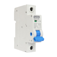 Disjoncteur miniature 1P 6KA avec temporisation et télécommande, réenclenchement automatique, sur rail DIN, 25A, en plastique
