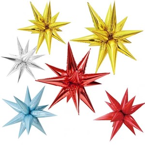 Globos Metálicos Plateados en Forma <span class=keywords><strong>de</strong></span> Estrella <span class=keywords><strong>de</strong></span> 22/40 Pulgadas, Decoraciones Coloridas <span class=keywords><strong>para</strong></span> Fiestas, 50 Piezas/Bolsa <span class=keywords><strong>para</strong></span> <span class=keywords><strong>Adolescentes</strong></span> - Product Image 5