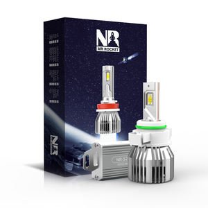 Pour <span class=keywords><strong>VW</strong></span> Passat B7 Accessoires d'éclairage automobile Ampoule de phare LED H7 H11 H13 55W 6000LM 6500K Éclairage Focus Ventilateur Dissipation de chaleur - Product Image 2