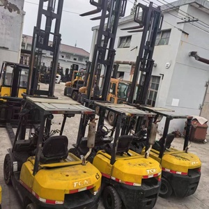 Used Japan Original Mitsubishi FD2.5/3/4/5/7/10/15/16/25/30-Ton Forklift TCM FD30T4 FD30T5 FD30T6 Forklift WIT HIGH MASTER - Product Image 3