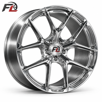 Jantes forgées monobloc chromées à rayons torsadés polies 18 19 20 pouces 5x112 5x120 pour BMW Audi Benz