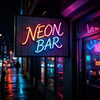 Enseigne lumineuse 3D en acrylique personnalisée avec éclairage RGB pour salon, salle de sport, décoration murale intérieure