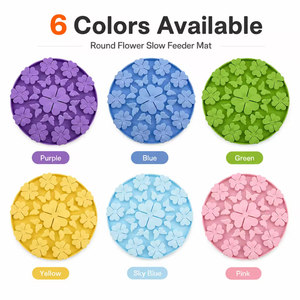 Comedero Lento Portátil de Silicona de Grado Alimenticio con Logotipo Personalizado, Resistente al Agua, para Viajes y Exteriores, para Perros y Gatos - Product Image 4