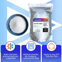 Poudre DTF SUBLISTAR Blanc laiteux 1 kg, adhésif thermofusible compatible avec toutes les imprimantes DTF, fabriqué en Chine