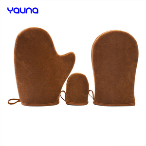 Gants autobronzants applicateur de protection solaire arrière Mitaine de bronzage 3 couches de gants de bronzage de haute qualité - Product Image 3