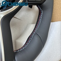 Volant sport en cuir pleine fleur avec chauffage et vibration pour BMW 320 525 F10 F30 E90 F70 E71 F31 F32 X5 X6 F01 F07 F20 F11 F22 F25