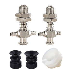 Composants et raccords pour bras robotisé, soufflets standard à fixation par vis, en caoutchouc silicone industriel, à grande et petite tête, pour aspiration - Product Image 6